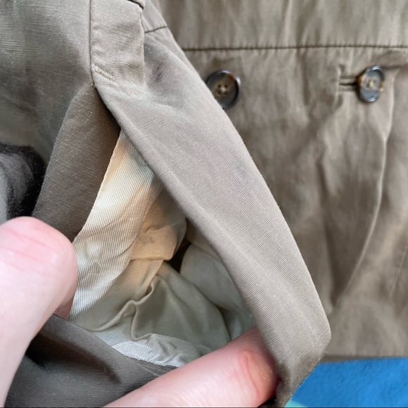 Banana Republic Brown Blazer Vest Suit 6 Office Career - Picture 9 of 10